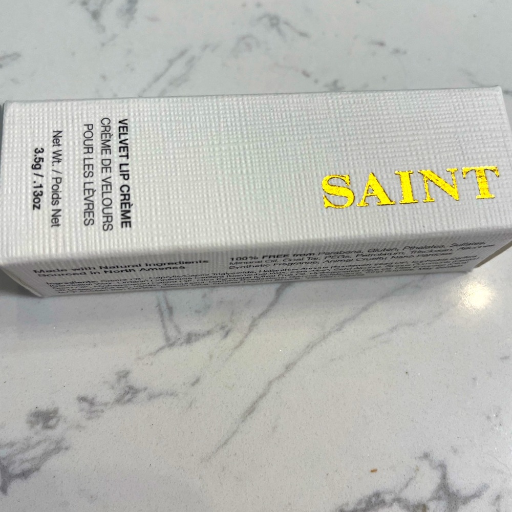 Saint Velvet Lip Creme, color “Rome”